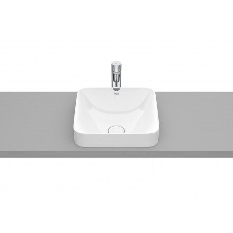 Lavabo de FINECERAMIC® de encimera Square INSPIRA - ROCA