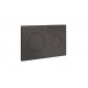 Placa de accionamiento con descarga dual (mate) PL10 DUAL (ONE) - ROCA	