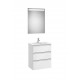 Pack mueble de 3 cajones, lavabo y espejo LED THE GAP - ROCA