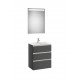 Pack mueble de 3 cajones, lavabo y espejo LED THE GAP - ROCA