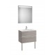 Pack mueble de 2 cajones, lavabo y espejo LED THE GAP - ROCA