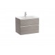 Pack Unik mueble base de dos cajones + lavabo central THE GAP - ROCA