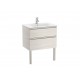 Pack Unik mueble base de dos cajones + lavabo central THE GAP - ROCA