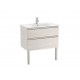 Pack Unik mueble base de dos cajones + lavabo central THE GAP - ROCA