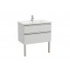 Pack Unik mueble base de dos cajones + lavabo central THE GAP - ROCA