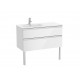 Pack Unik mueble base de 2 cajones + lavabo THE GAP - ROCA