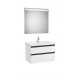 Pack mueble base de 2 cajones + lavabo + espejo LED DOMI - ROCA