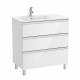 Pack Unik mueble base de 3 cajones + lavabo THE GAP - ROCA