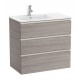 Pack Unik mueble base de 3 cajones + lavabo THE GAP - ROCA