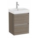 Pack Unik mueble base compacto de 2 cajones + lavabo ONA - ROCA