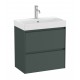 Pack Unik mueble base compacto de 2 cajones + lavabo ONA - ROCA