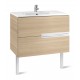 Pack Unik mueble base + lavabo VICTORIA-N - ROCA