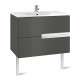 Pack Unik mueble base + lavabo VICTORIA-N - ROCA