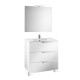 Pack Family mueble base + lavabo + espejo con aplique LED VICTORIA-N - ROCA