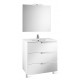 Pack Family mueble base + lavabo + espejo con aplique LED VICTORIA-N - ROCA