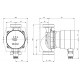 Bomba de circulación NMT MINI 25/60-130 - IMP PUMPS