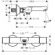 Grifo de bañera termostático ecostat universal - HANSGROHE