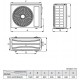 Aire acondicionado 1x1 Inverter ACD42KDBS Conductos Atlas II - DAITSU