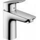 Grifo monomando de lavabo 100 con vaciador Push-Open LOGIS - HANSGROHE