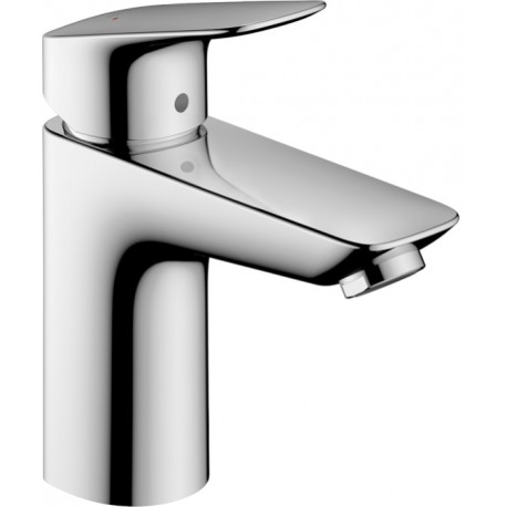 Grifo monomando de lavabo 100 con vaciador Push-Open LOGIS - HANSGROHE