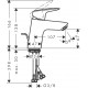 Grifo monomando 70 CoolStart con vaciador automático LOGIS - HANSGROHE