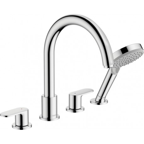 Grifo de 4 agujeros para borde de bañera VERNIS BLEND - HANSGROHE