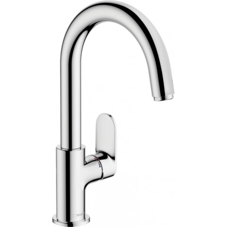 Grifo de lavabo monomando con caño giratorio VERNIS BLEND - HANSGROHE