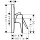 Grifo monomando de ducha empotrado TALIS E - HANSGROHE