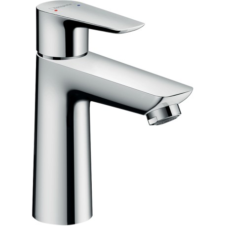 Grifo de lavabo monomando 110 con vaciador Push-Open TALIS E - HANSGROHE