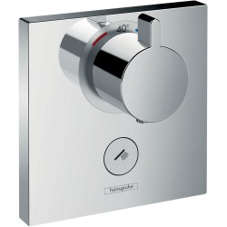 Termostato empotrado de gran caudal con llave de paso ShowerSelect - HANSGROHE