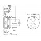 Grifo termostático empotrable para baño-ducha T-1000 - ROCA
