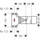 Set básico de llave de paso DN15 - HANSGROHE