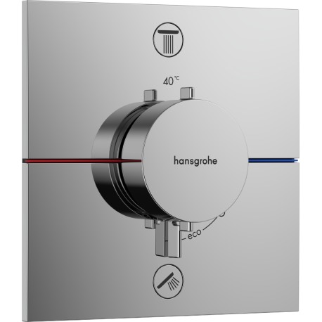 Termostato empotrado para 2 funciones ShowerSelect Comfort E - HANSGROHE