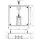 Set básico para ducha fija 400x400 mm 1jet RAINDANCE E - HANSGROHE